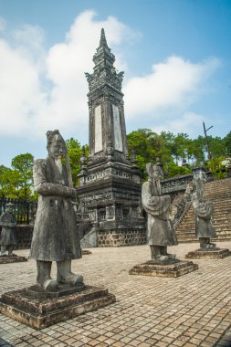 Hue, Vietnam için İmparator Khai Dinh Türbesi.