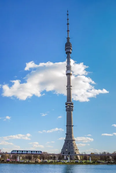 Ostankino Kulesi — Stok fotoğraf