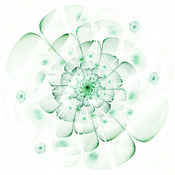 Textura de flor acuarela digitalmente recreada — Archivo Imágenes Vectoriales