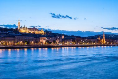 Budapeşte Macaristan gece