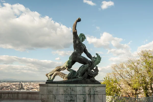 Statue de liberté de Budapest — Photo