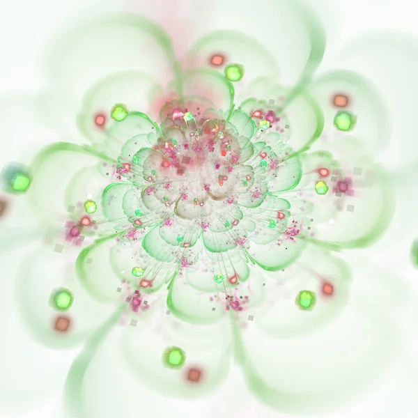 Fraktal çiçek — Stok fotoğraf