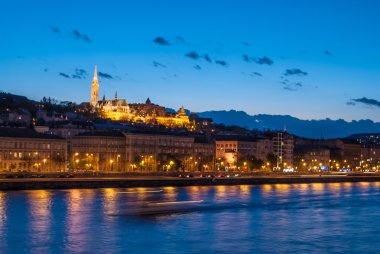 Budapeşte Macaristan gece