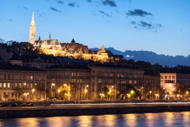 Budapeşte Macaristan gece