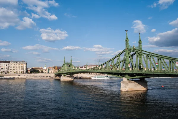 Liberty Bridge in Budapest — Stock Photo, Image