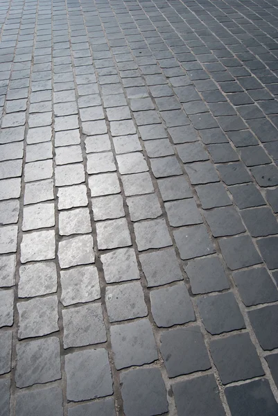 Old cobbled road — Stock Photo, Image