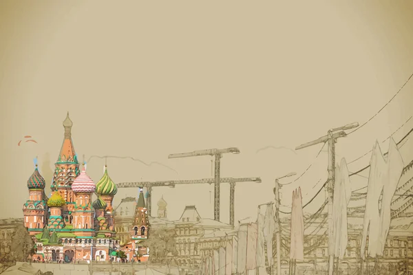 Санкт-Петербург Базилика — стоковый вектор