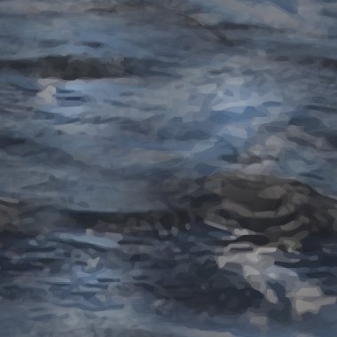 gerçekçi su doku. Seamless modeli