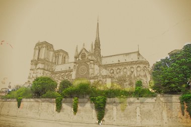 Notre-dame Kilisesi, seine görünümünden