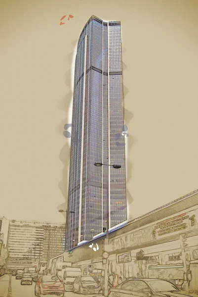 Prohlídka mrakodrapu Montparnasse — Stock fotografie