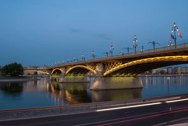 Most Margit lub Małgorzata — Zdjęcie stockowe