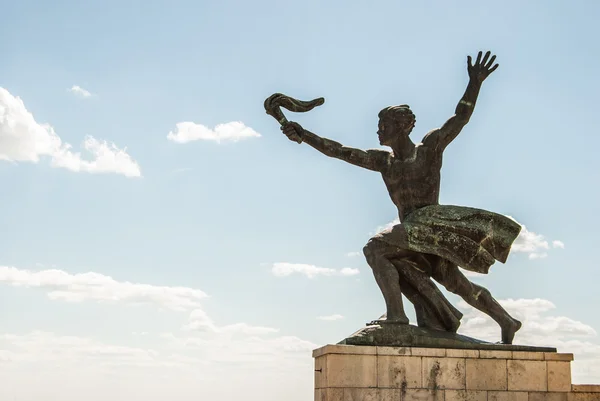 Estatua de la libertad de Budapest — Foto de Stock