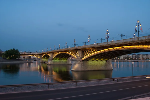 Margit or Margaret Bridge — Stock Photo, Image