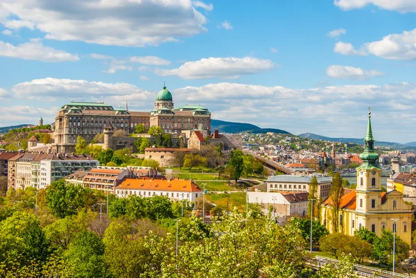 Buda slott i Budapest — Stockfoto