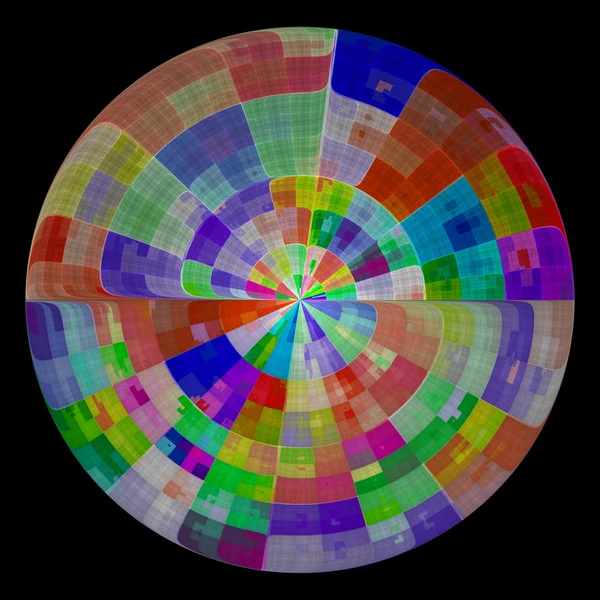 Fundo radial abstrato — Fotografia de Stock