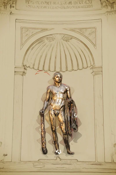 Hércules del Teatro de Pompeyo en los Museos Vaticanos — Foto de Stock