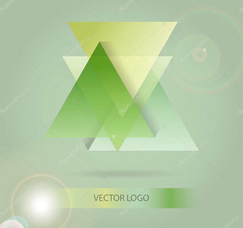 Triangles with shades and colors arranged in colorful pattern. Geometrical pattern with vintage colors. Abstract background texture