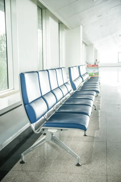 Airport waiting area — Stock Photo, Image