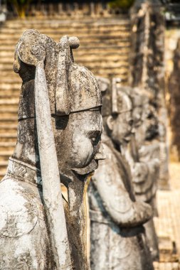 Hue, Vietnam için İmparator Khai Dinh Türbesi.