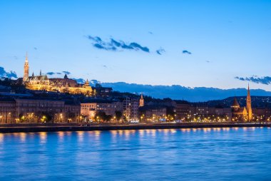 Budapeşte Macaristan gece