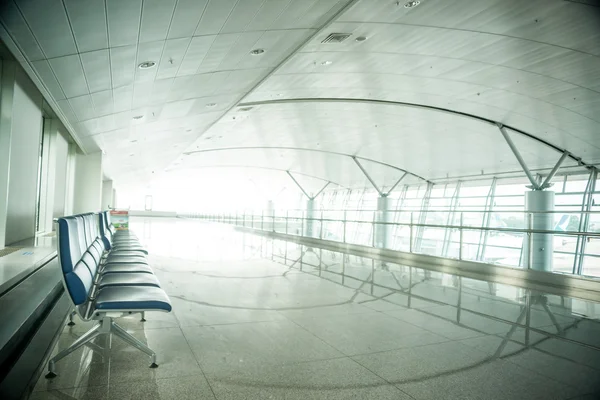 Airport waiting area — Stock Photo, Image