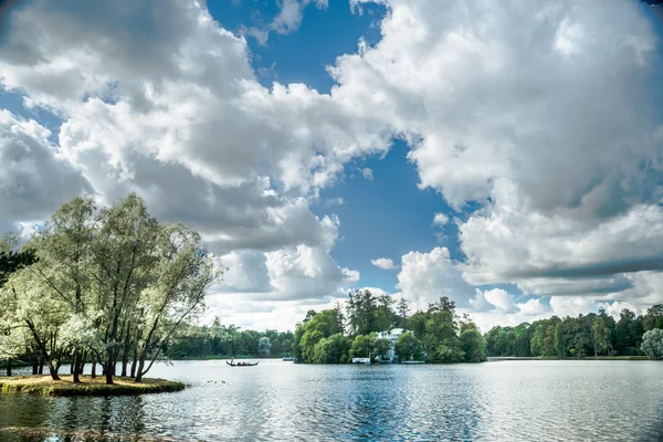 Bellissimo paesaggio russo — Foto Stock