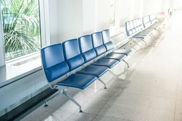 Airport waiting area — Stock Photo, Image