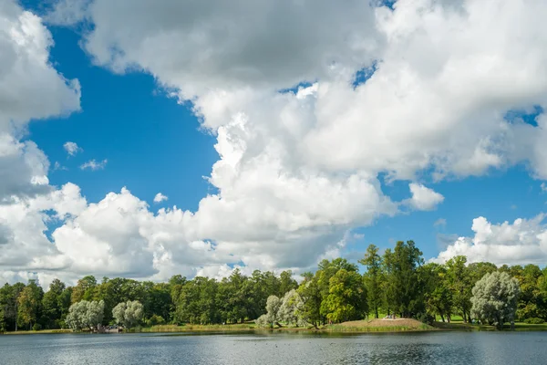 Bellissimo paesaggio russo — Foto Stock