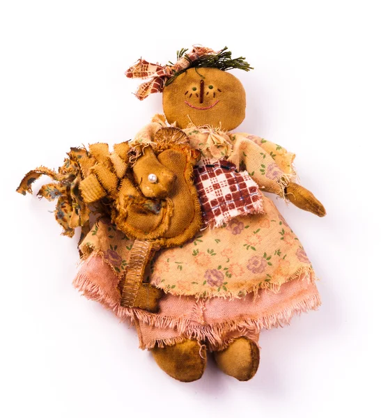 Textile dolls — Stock Photo, Image