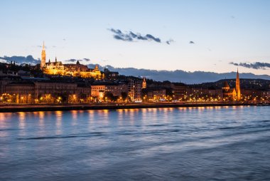 Budapeşte Macaristan gece