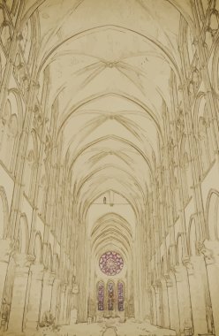 Nave bir gotik kilisesi