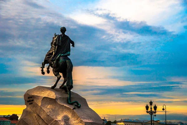 The Bronze Horseman — Stock Photo, Image