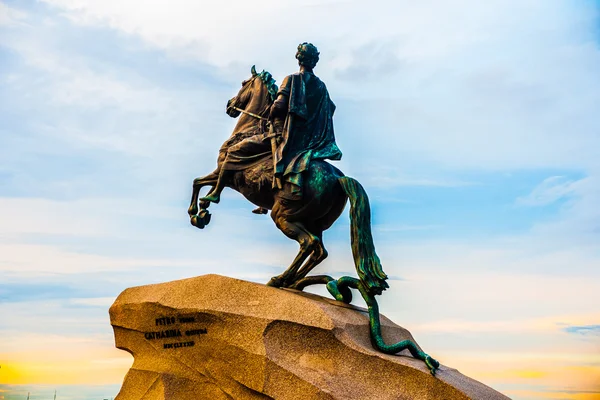 Der bronzene Reiter — Stockfoto