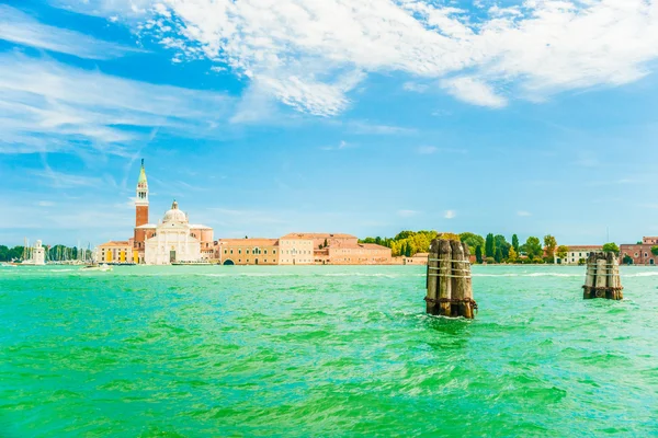 Vista de la isla de San Giorgio en Venecia — Foto de Stock