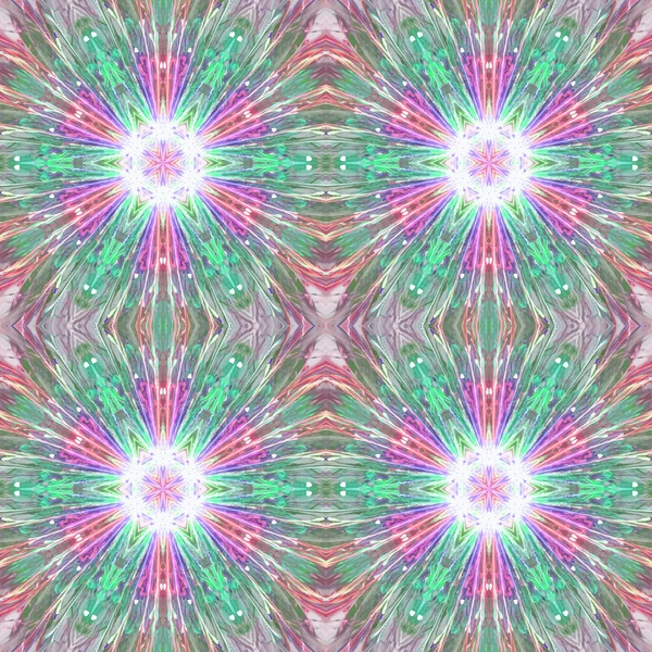 Modèle kaléidoscopique abstrait . — Image vectorielle
