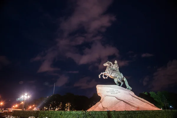 O Cavaleiro de Bronze — Fotografia de Stock