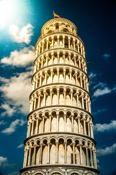 Torre inclinada, Pisa, Itália — Fotografia de Stock