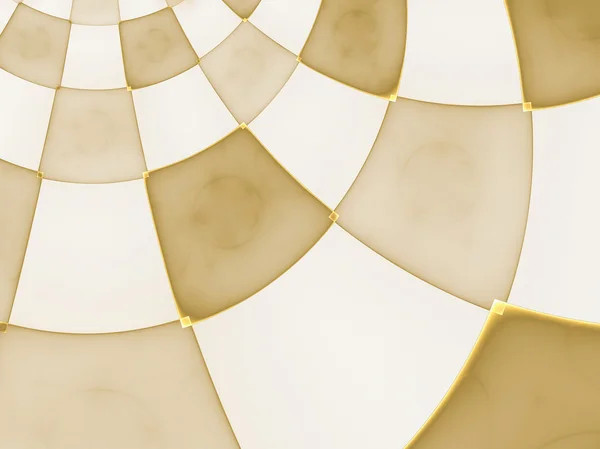 Composición abstracta con patrón circular a cuadros — Foto de Stock