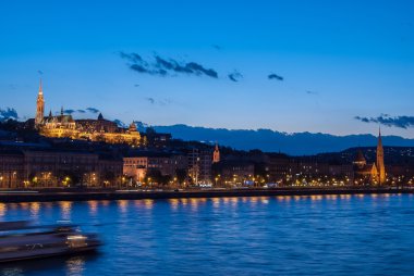 Budapeşte Macaristan gece