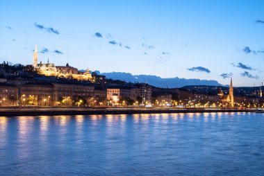 Budapeşte Macaristan gece
