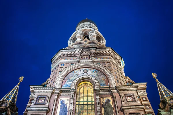 Kerk op het Bloed Spilled in Sint-Petersburg, Rusland. — Stockfoto