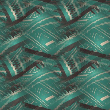 Çiçek paleti ile Seamless Modeli