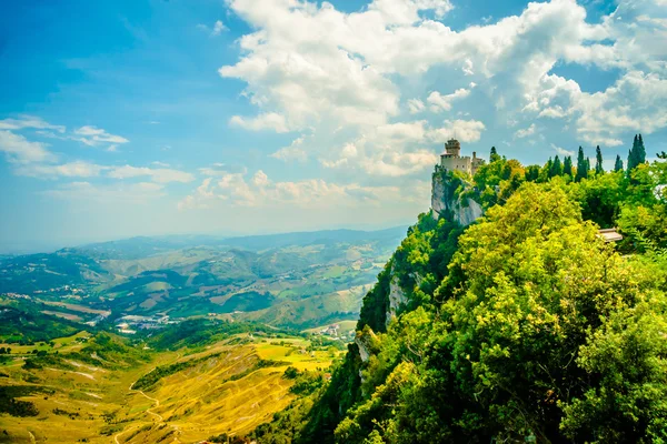 Cesta Cetatea, San Marino — стокове фото