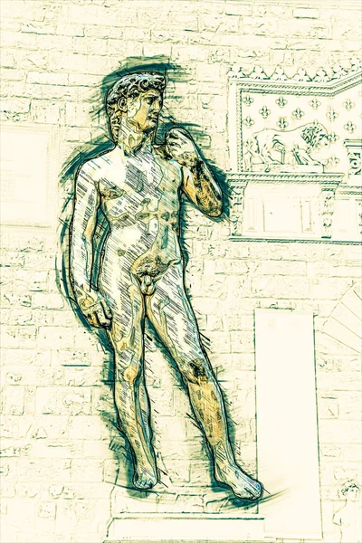 David av michelangelo — Stockfoto