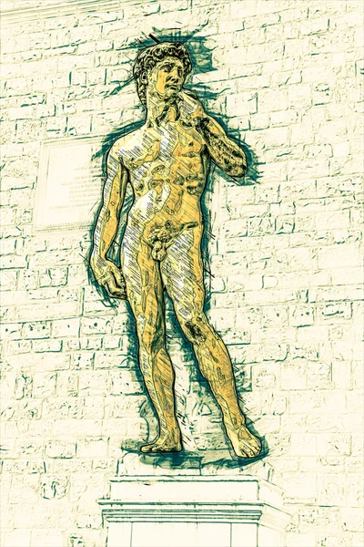 David av michelangelo — Stockfoto