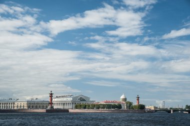 Saint Petersburg, Rusya Federasyonu Vasilievsky adasında tükürmek.