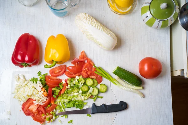 Vegetables in the kitchen — Stock Photo, Image