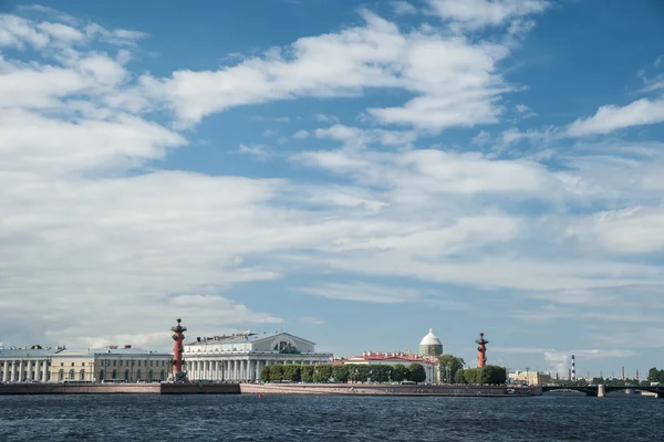 Cypel Wyspy Wasilewskiego w Sankt Petersburg, Federacja Rosyjska. — Zdjęcie stockowe