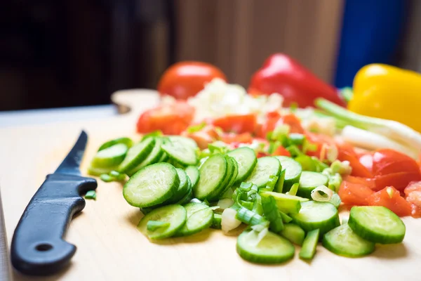 Verduras en la cocina — Foto de Stock