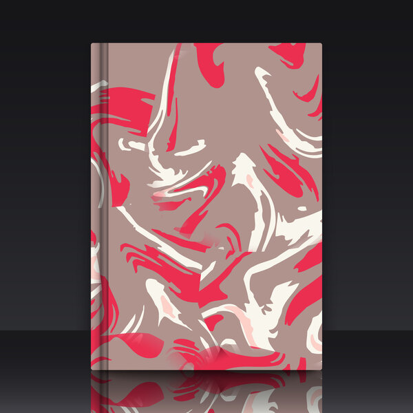 Glitchy striped texture.